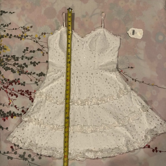 Floral Lace Ruffle Altar’d State Rosalie Dress - Picture 11 of 11